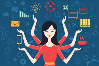virtually assist in office admin, HR, zoho people, zoho payroll zoho commerce