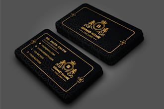 design professional name card, luxury business card, visiting card, stationary