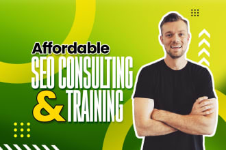 do SEO consulting, coaching, training, one on one lessons