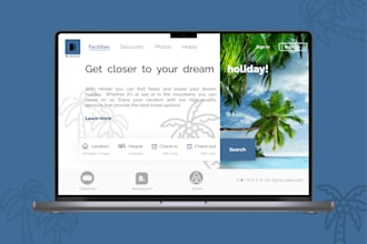 create a modern getresponse landing page website