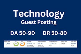 write and publish guest post on high quality technology tech blog da 50 plus