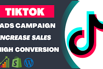 setup and optimize tiktok ads campaign for you