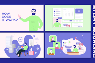 Hot Deals!  create vector based storyboard ready for animation