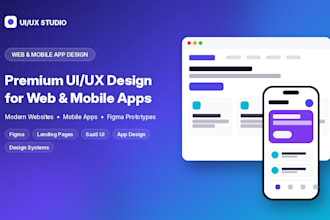 design creative UI UX website mockups