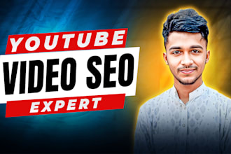 optimize youtube video SEO expert for top video ranking