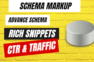 do advance schema markup, rich snippets with structured data