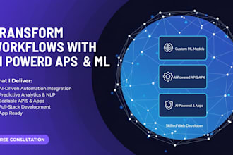 transform workflows with ai powered apps, apis and custom ml model integration