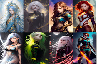 create and enhance anime art for you using midjourney ai