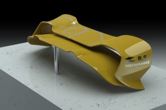 do automotive parts from 3d scans artec scanner car rear spoiler