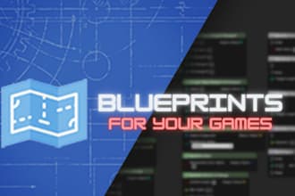 design professional unreal engine blueprints for your game