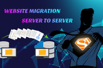 migrate your websites and emails from one server to another