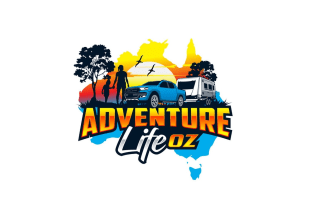 design travel agency, beach, tourism, camp, nature, resort, and adventure logo,
