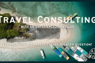 do travel consultation, if you need help with something specific