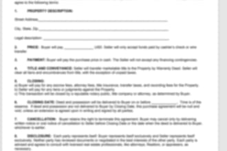 create customized real estate contract templates