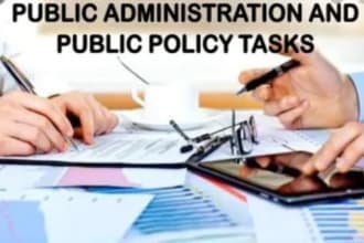 handle public administration, business management and public policy tasks