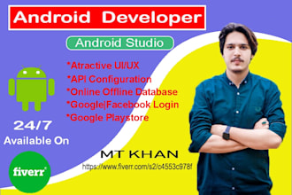 be your android programmer and developer