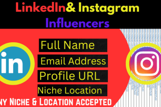 find linkedin influencers and best top instagram influencers