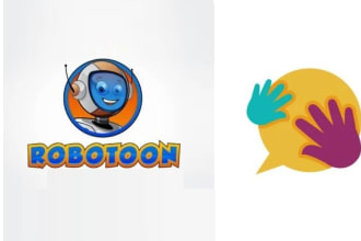 create designs cute kids, baby shops, education, animal, and a pet logo design