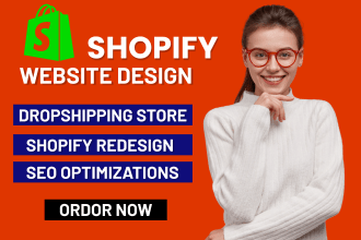 develop shopify redesign shopify store for your business
