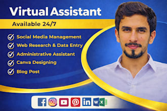 be your personal assistant and social media manager full time