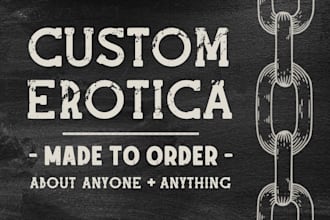 write custom erotica spiced just the way you like it