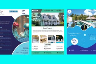 design corporate professional business flyer