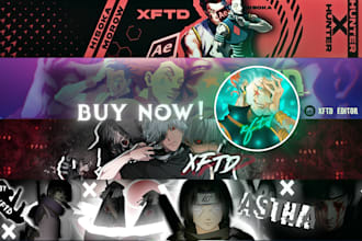 make a profile picture, youtube banner and logo