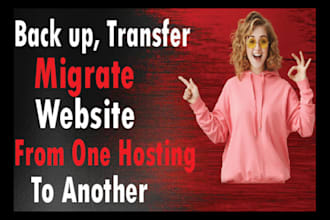 copy clone migrate or transfer website to new hosting or domain