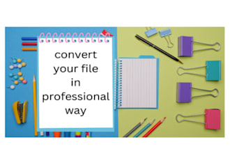 convert images to word and pdf