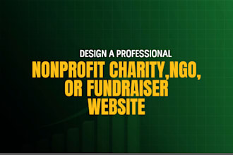 build nonprofit fundraising donation charity website