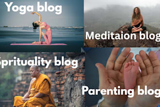 write yoga blog, mental health content  ,wellness and fitness article