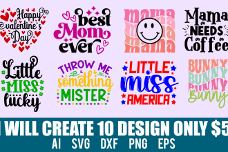 do awesome svg design bundle with cutting files for etsy and others