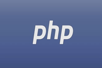 write or fix PHP script , php code,web site,website, mysql, css, html, jquery