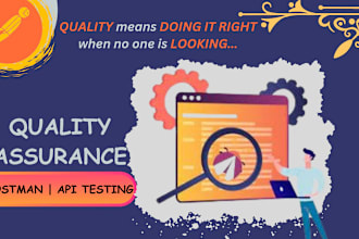 do API testing using postman, rest assured
