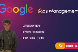 audit, build and optimize your french france google ads search campaign