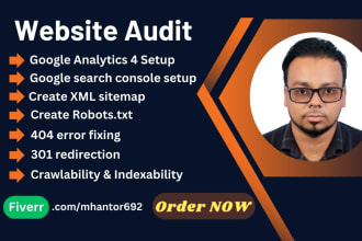 do technical SEO website audit report fix issue of your site