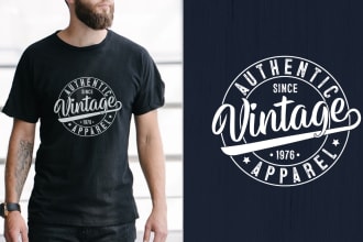 do trendy typography t shirt design