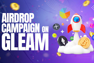create an airdrop campaign on gleam