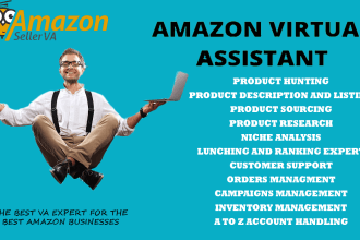 be your expert amazon virtual assistan amazon fba wholesale