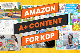 create engaging amazon a plus content for your KDP book
