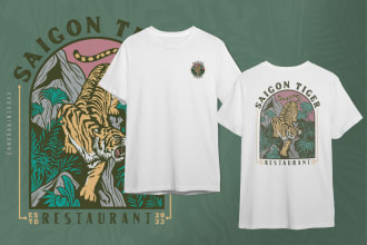 create awesome t shirt streetwear apparel design