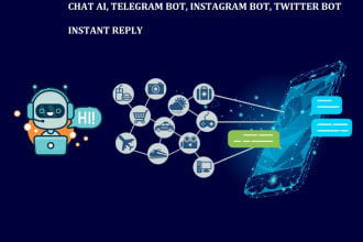 make an open ai, gpt model integrated telegram bot, chatbot