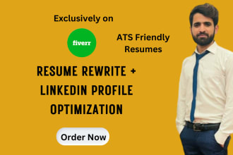 edit and rewrite resume plus revamp linkedin profile like a pro