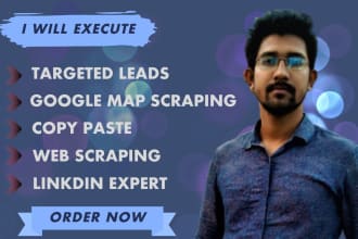 execute web scraping,lead generation,and contact list