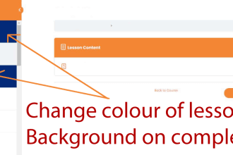 customize learndash lms website