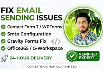 fix wordpress contact form email not sending issue