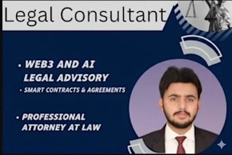 provide ai, blockchain, web3 legal advisory or contracts complaince