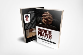 create unique book cover or magazine cover design