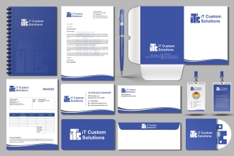 design business card, letterhead, branding stationery design