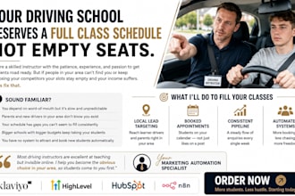 driving school leads driving instructor website   driving marketing automation